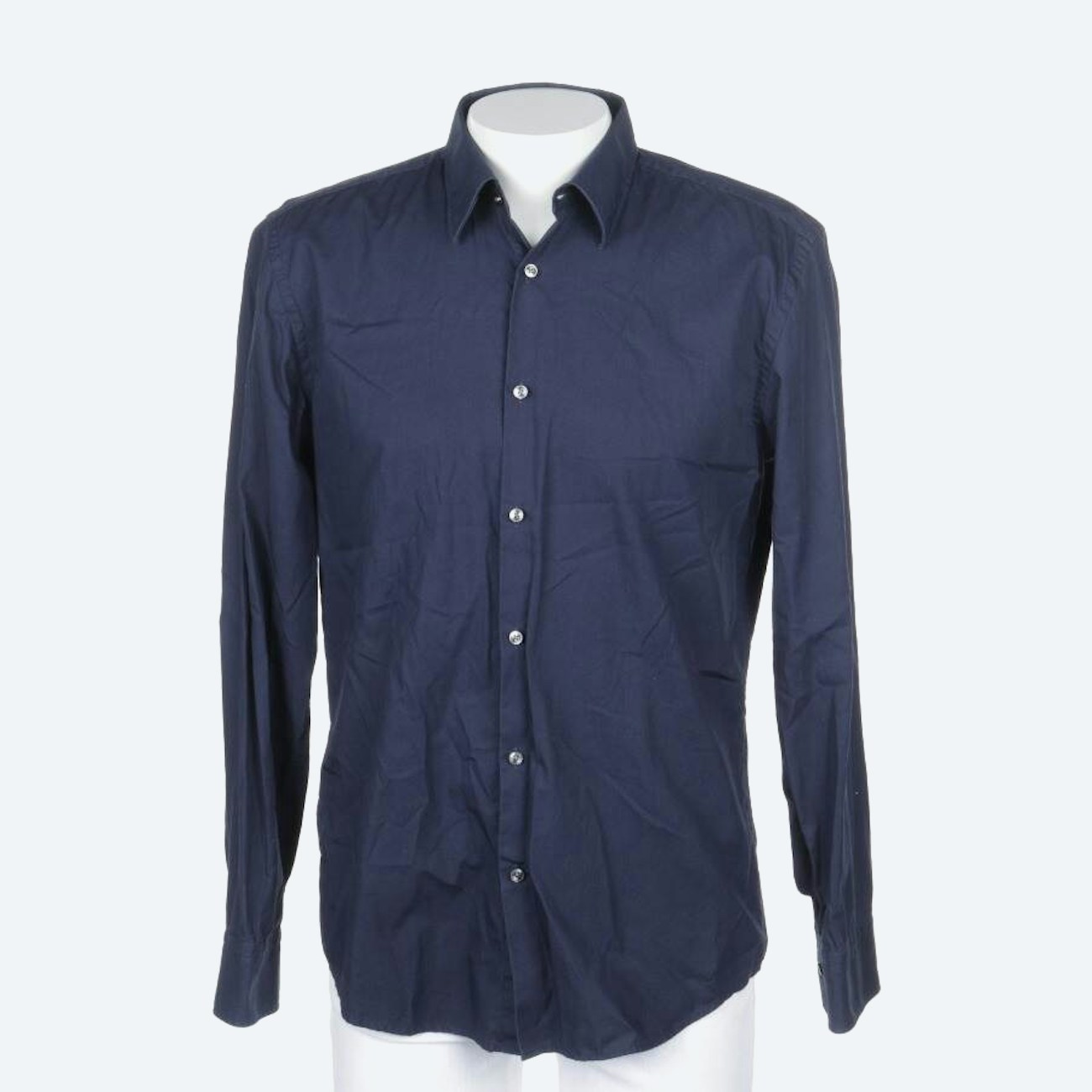 Image 1 of Casual Shirt 41 Navy in color Blue | Vite EnVogue
