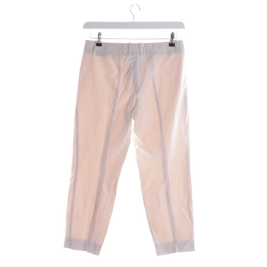 Image 2 of Trousers 38 Cream in color White | Vite EnVogue