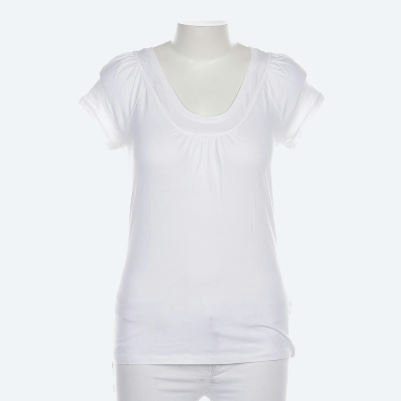 Image 1 of Shirt M Off white in color White | Vite EnVogue