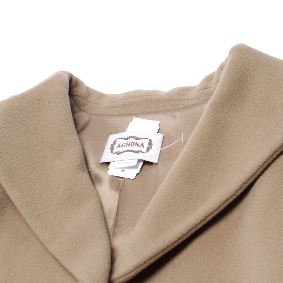 Image 3 of Wool Coat 38 Tan in color Brown | Vite EnVogue