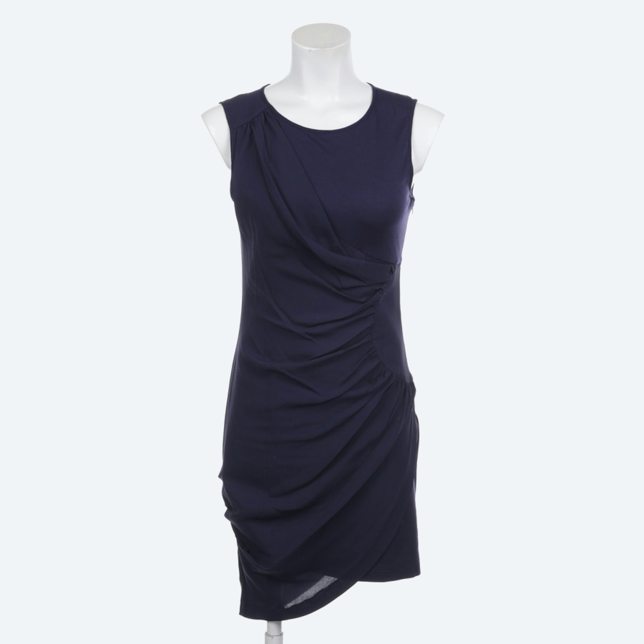 Image 1 of Silk Dress 32 Navy in color Blue | Vite EnVogue