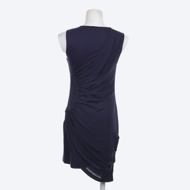 Image 2 of Silk Dress 32 Navy in color Blue | Vite EnVogue