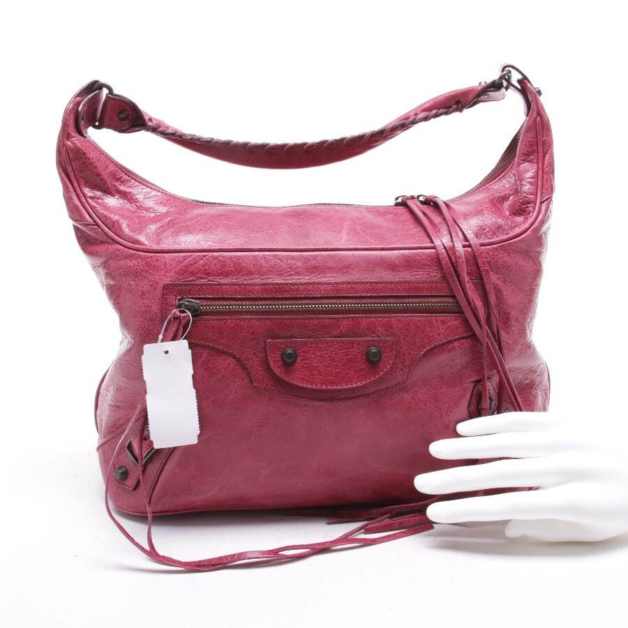 Image 4 of Classic Mini City Shoulder Bag Indian Red in color Red | Vite EnVogue