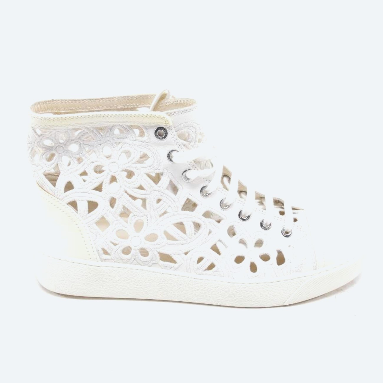 Image 1 of High-Top Sneakers EUR 38.5 White in color White | Vite EnVogue