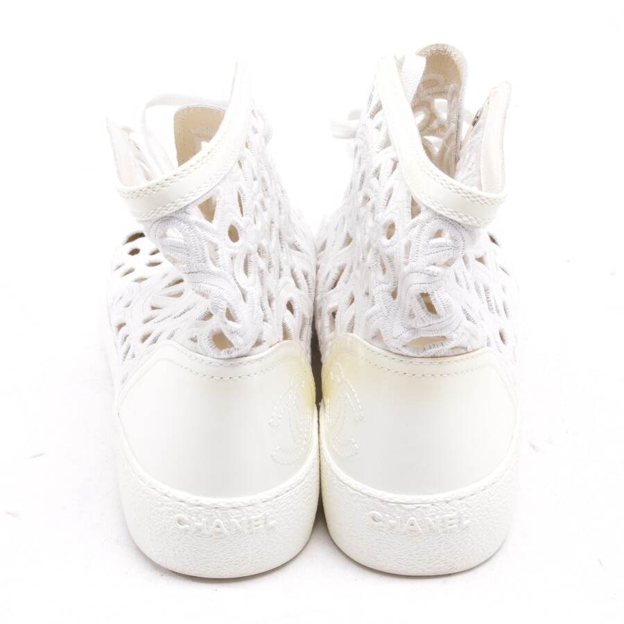Image 3 of High-Top Sneakers EUR 38.5 White in color White | Vite EnVogue