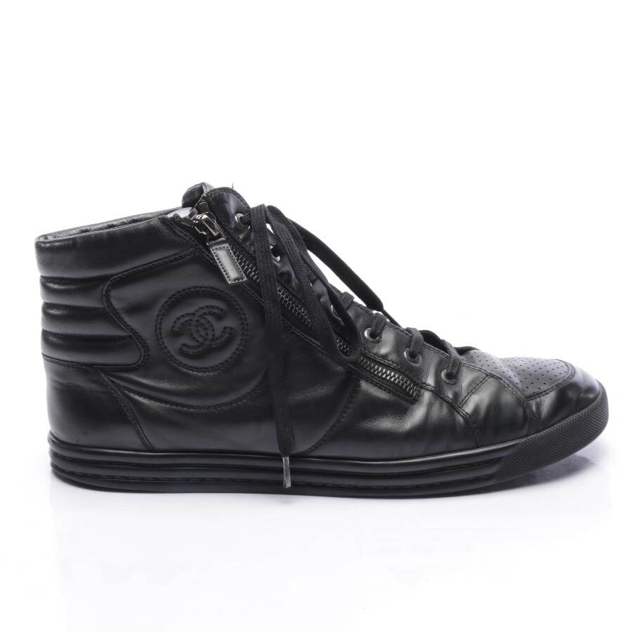 Image 1 of High-Top Sneakers EUR 45 Black in color Black | Vite EnVogue
