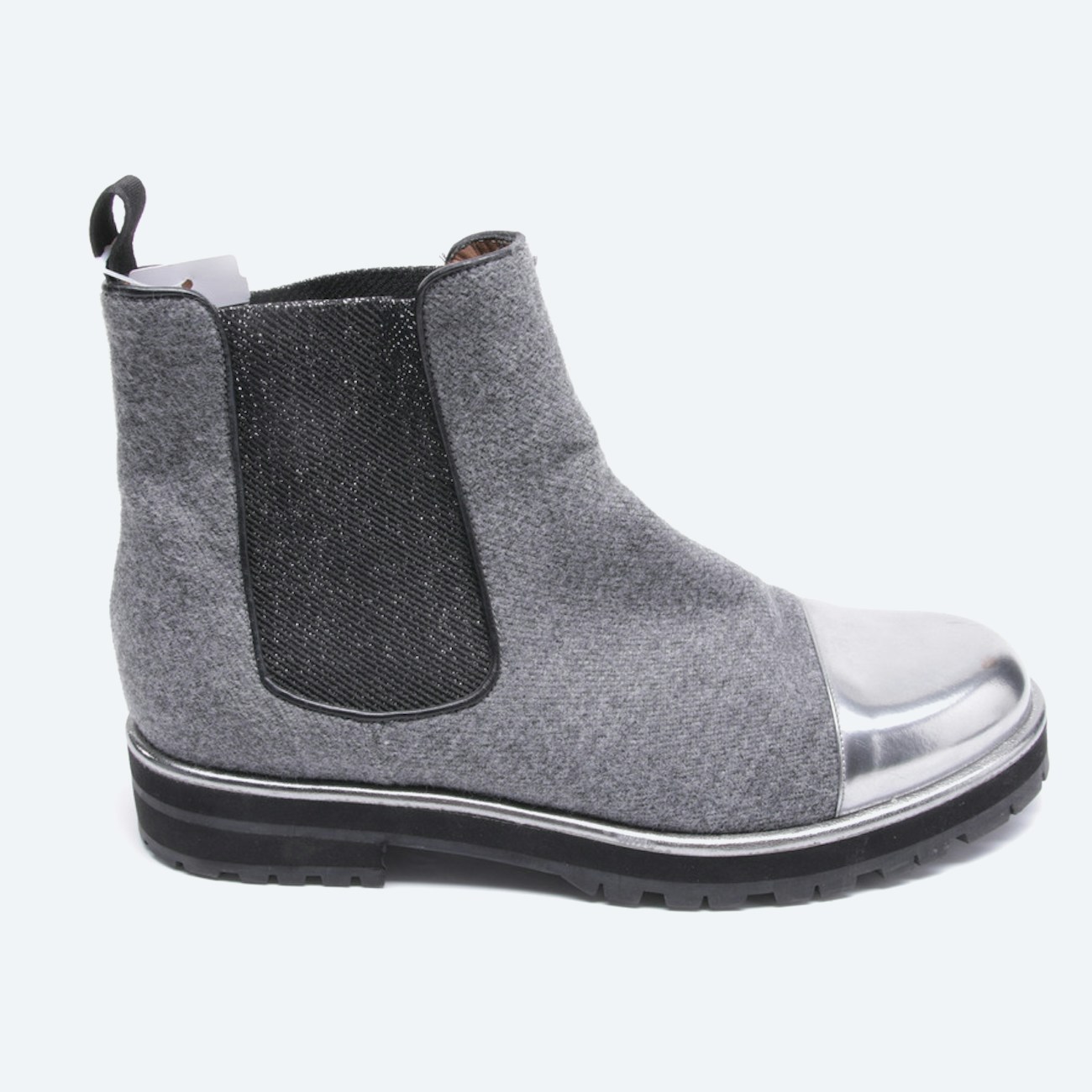 Image 1 of Ankle Boots EUR 39.5 Gray in color Gray | Vite EnVogue