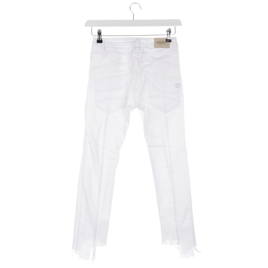 Image 2 of Jeans 2XS White in color White | Vite EnVogue