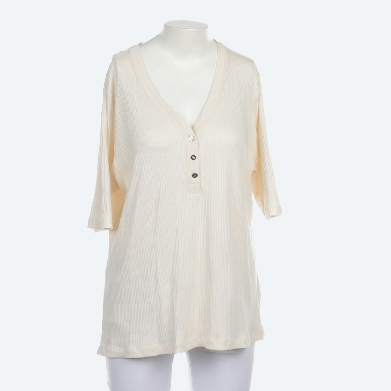Image 1 of Shirt 2XL Beige in color White | Vite EnVogue