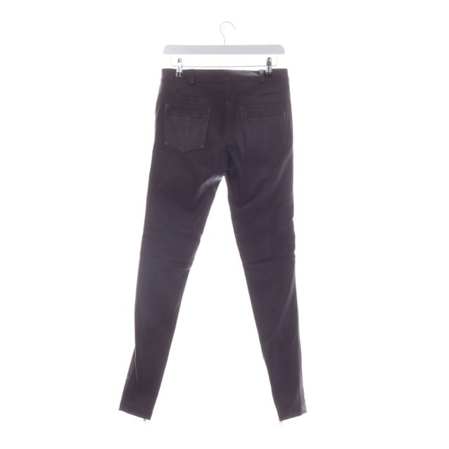 Leather Pants 38 Purple | Vite EnVogue
