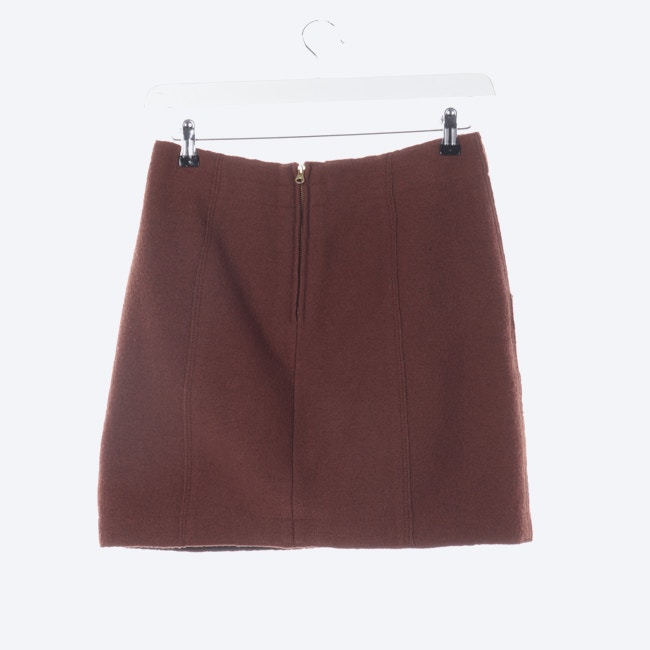 Image 2 of Wool Skirt 36 Copper in color Brown | Vite EnVogue