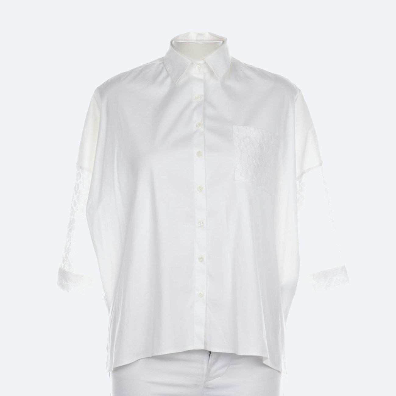 Image 1 of Shirt 38 Ivory in color White | Vite EnVogue