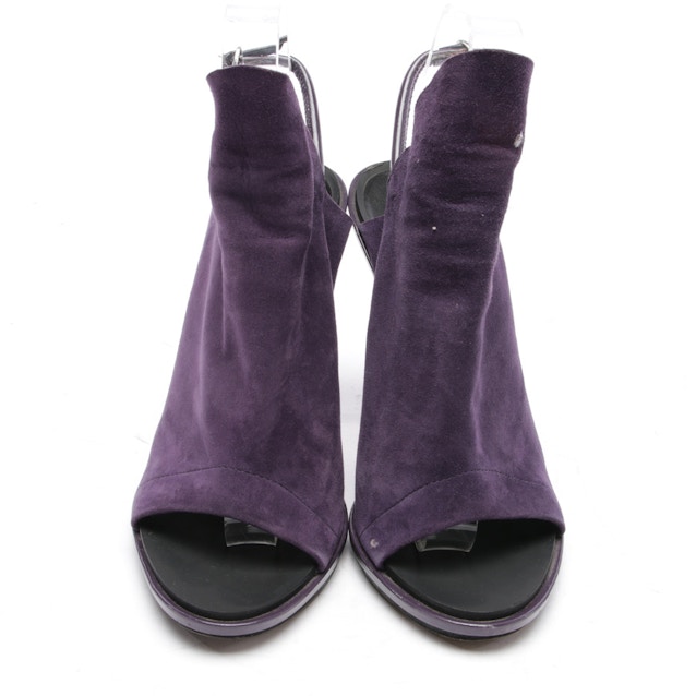 Heeled Sandals EUR38 Darkviolet | Vite EnVogue