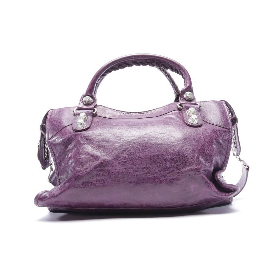 Image 2 of Classic City Handbag Darkviolet in color Purple | Vite EnVogue