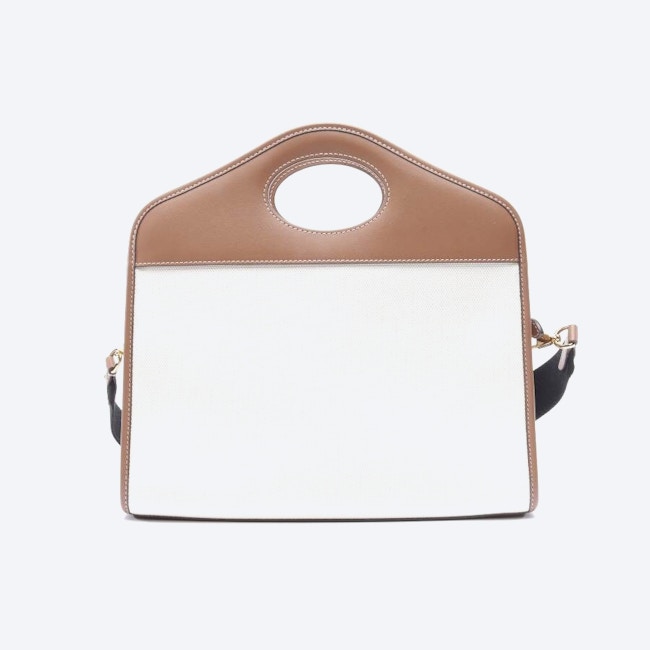 Image 2 of Mittelgroße Pocket Bag Handbag Beige in color White | Vite EnVogue