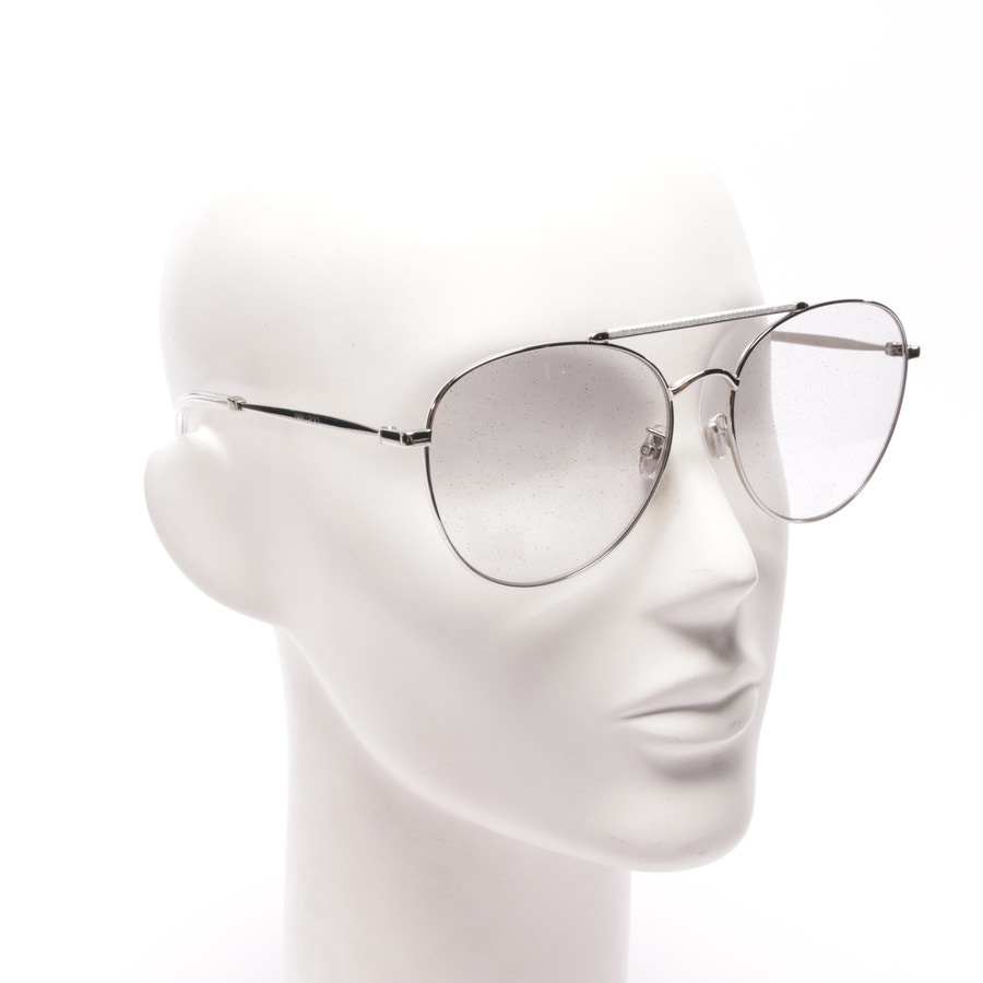 Image 2 of ABBIE/G/S Sunglasses Silver in color Metallic | Vite EnVogue
