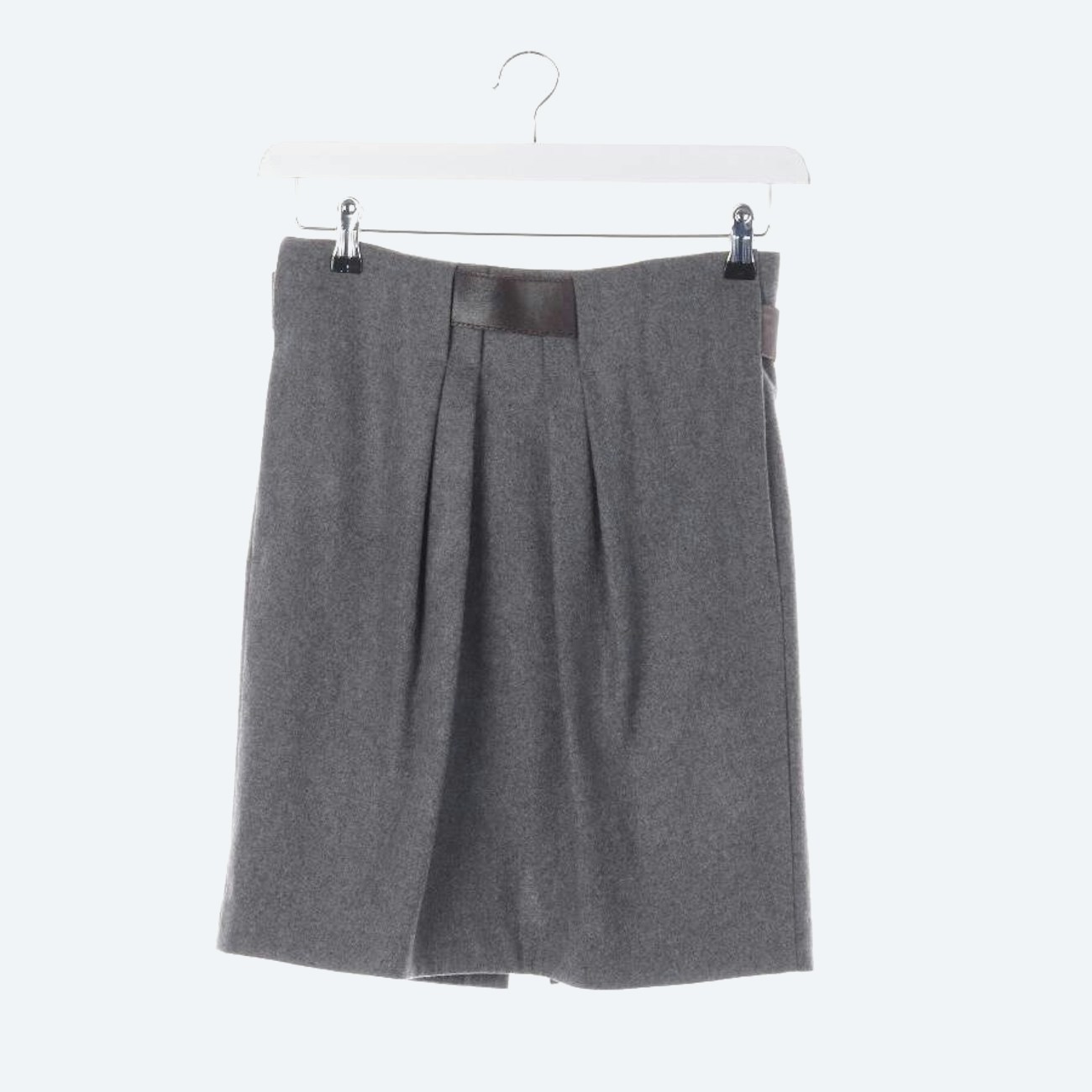 Image 1 of Skirt 34 Gray in color Gray | Vite EnVogue