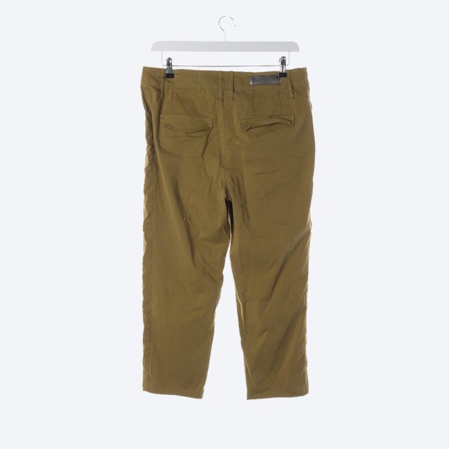Image 2 of Trousers 42 Olive in color Green | Vite EnVogue
