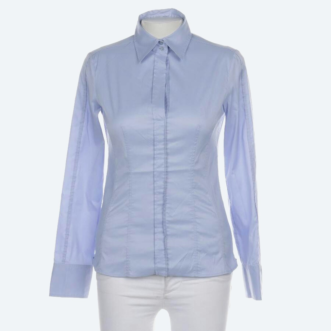 Image 1 of Shirt Blouse 38 Lightblue in color Blue | Vite EnVogue