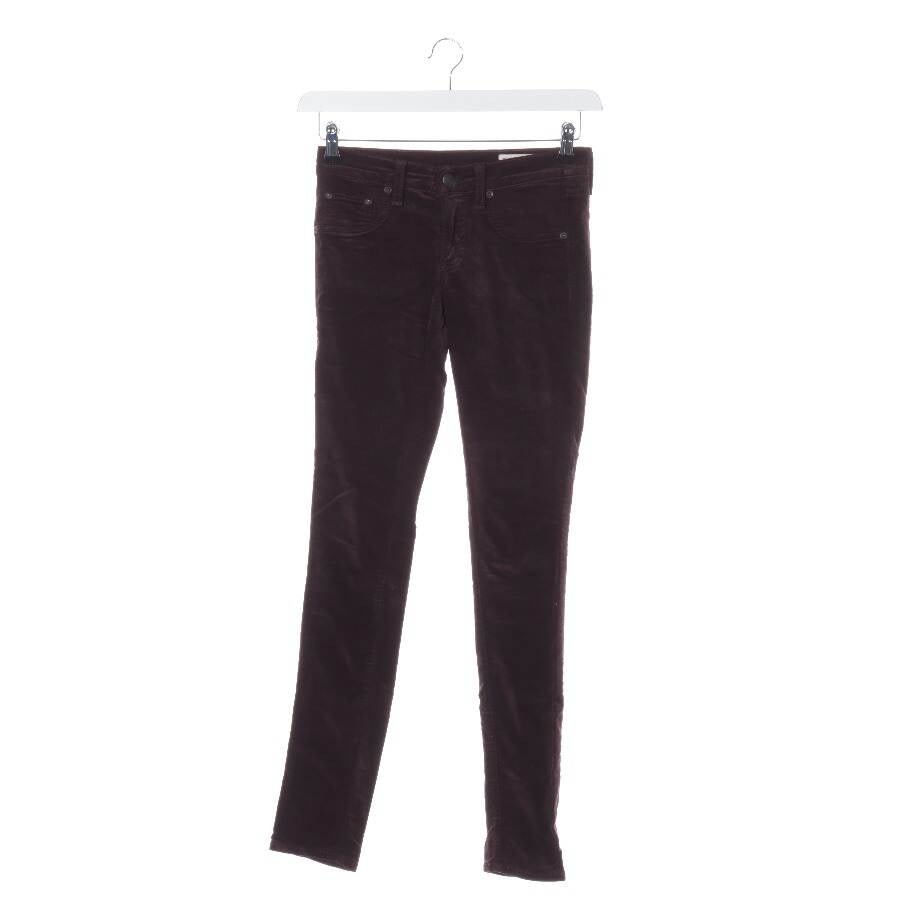Image 1 of Trousers W24 Bordeaux in color Red | Vite EnVogue
