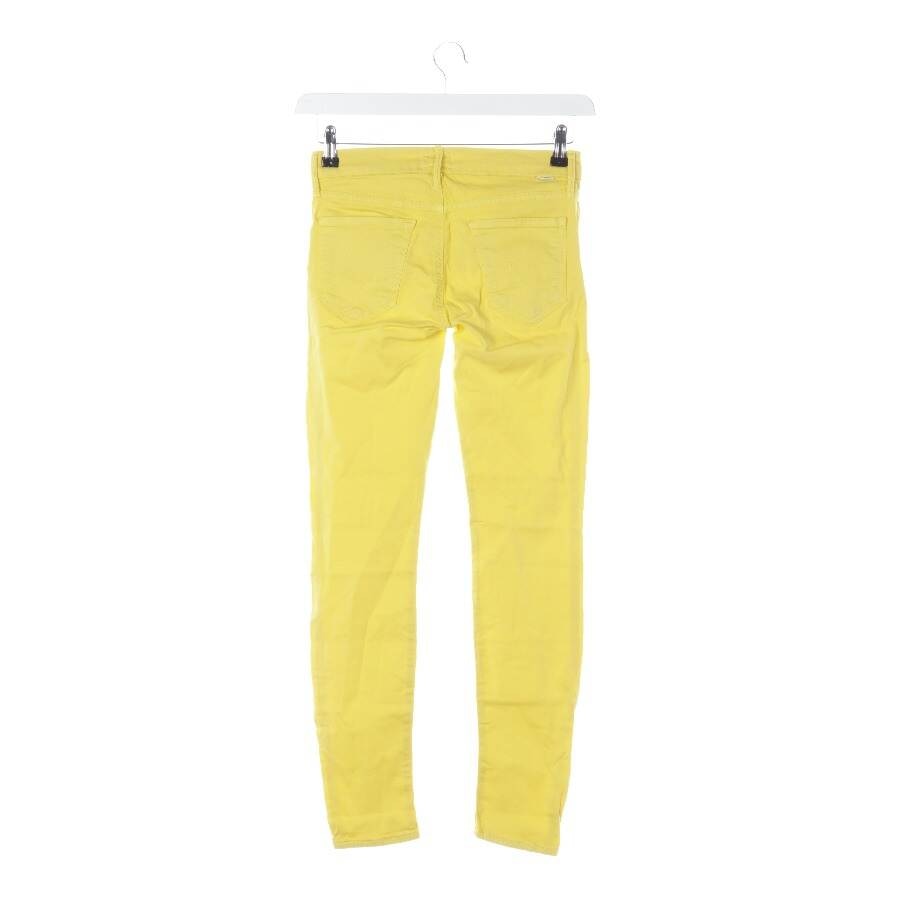 Image 2 of Trousers W26 Yellow in color Yellow | Vite EnVogue