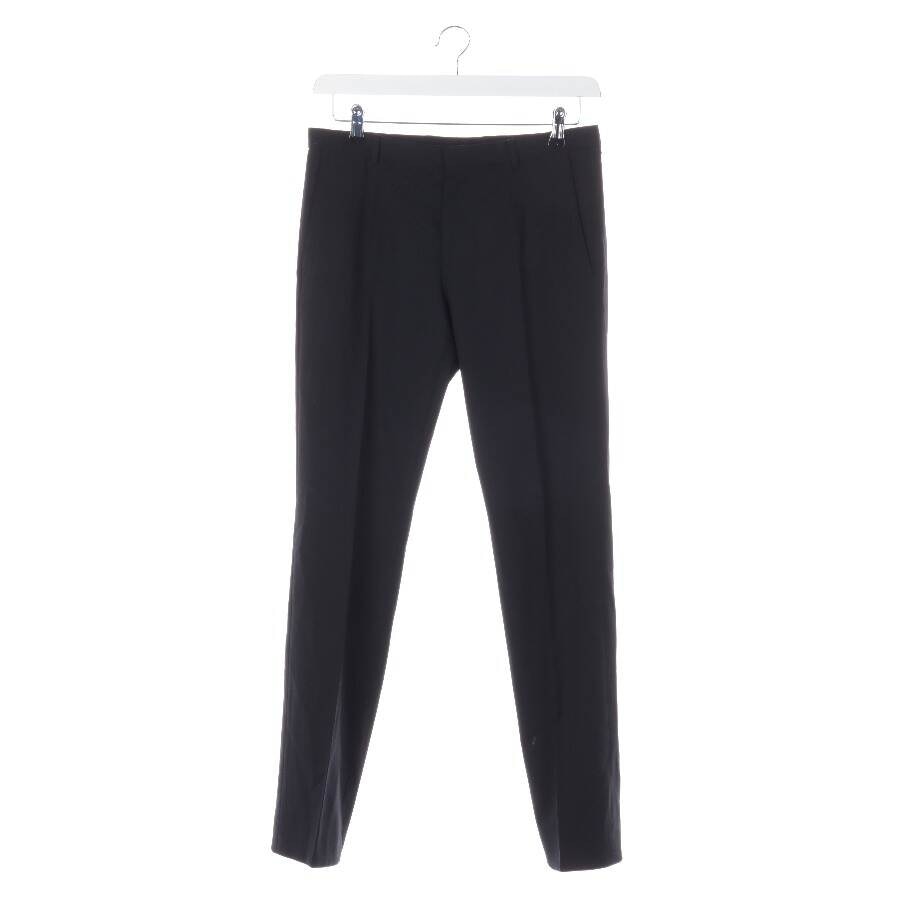 Image 1 of Wool Pants 44 Black in color Black | Vite EnVogue