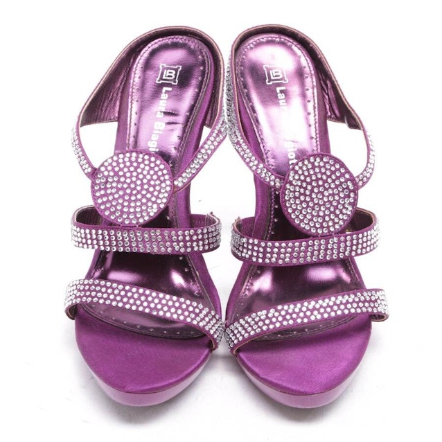 Heeled Sandals EUR 39 Darkviolet | Vite EnVogue