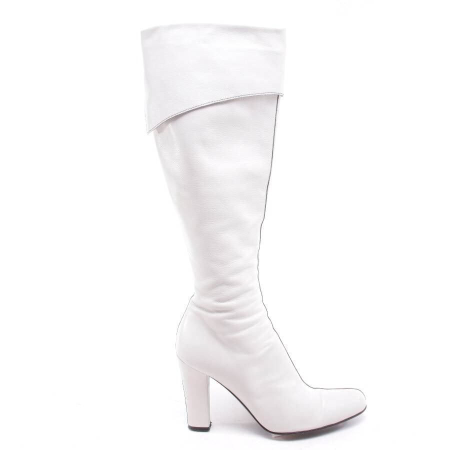 Image 1 of Boots EUR 40 Beige in color White | Vite EnVogue