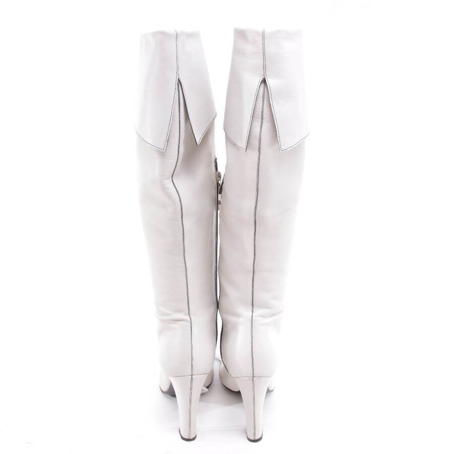 Image 3 of Boots EUR 40 Beige in color White | Vite EnVogue