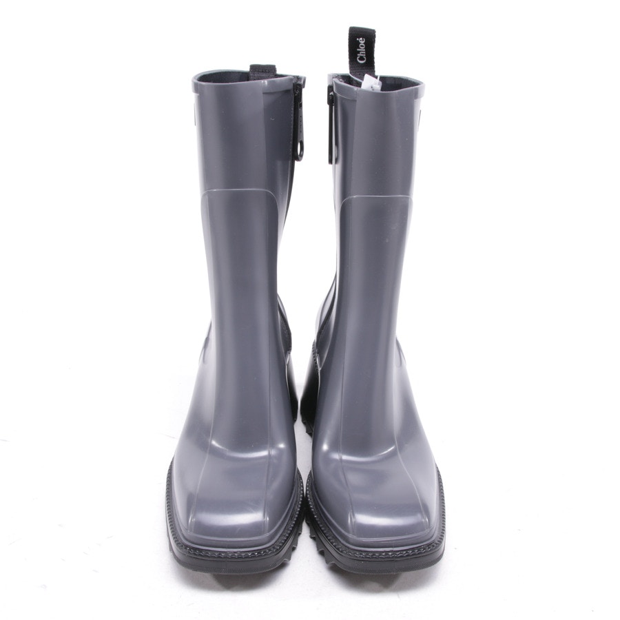 Image 2 of Rain Boots EUR 39 Gray in color Gray | Vite EnVogue