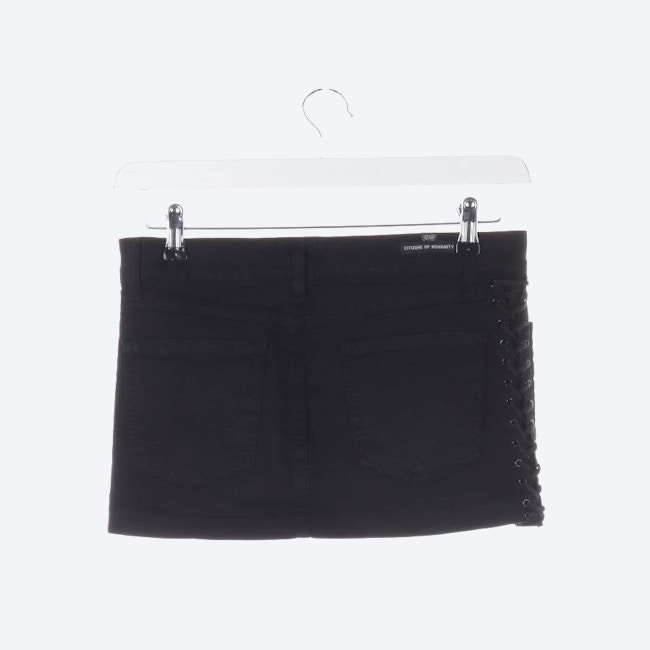 Image 2 of Mini Skirt W26 Black in color Black | Vite EnVogue