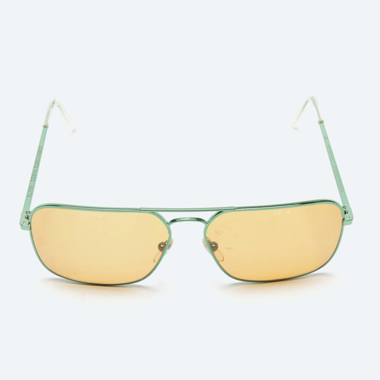 Bild 1 von Sonnenbrille Grün in Farbe Grün | Vite EnVogue