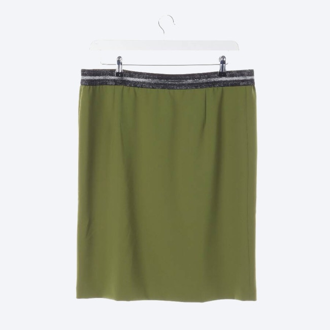 Image 2 of Mini Skirt 44 Olive in color Green | Vite EnVogue