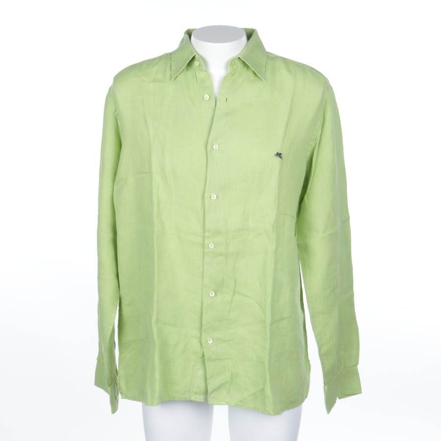 Bild 1 von Leinenhemd XL Hellgrün in Farbe Grün | Vite EnVogue