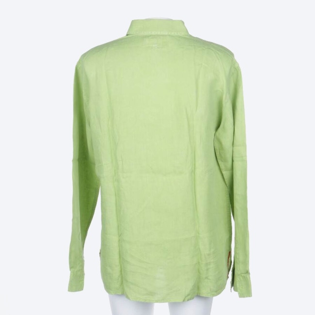 Image 2 of Linen Shirt XL Light Green in color Green | Vite EnVogue