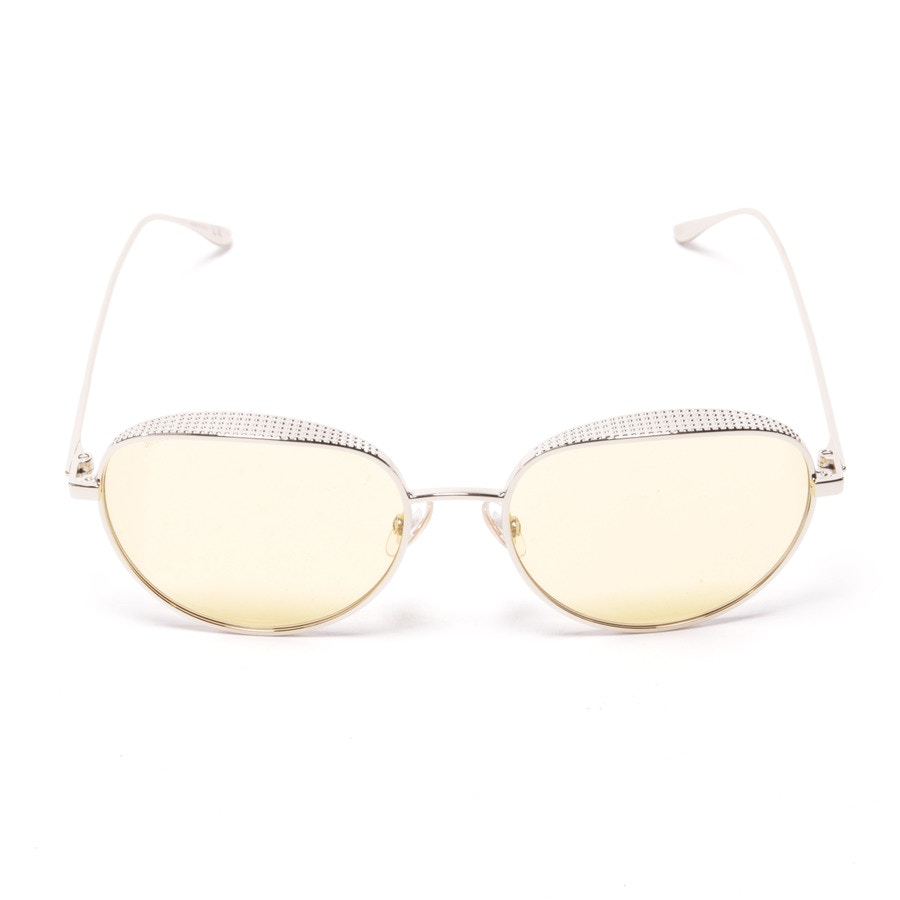 Image 1 of ELLO/S Sunglasses Silver in color Metallic | Vite EnVogue