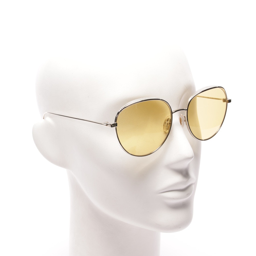 Image 2 of ELLO/S Sunglasses Silver in color Metallic | Vite EnVogue