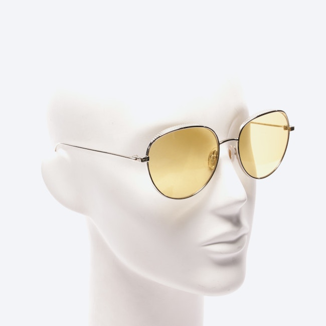 Image 2 of ELLO/S Sunglasses Silver in color Metallic | Vite EnVogue