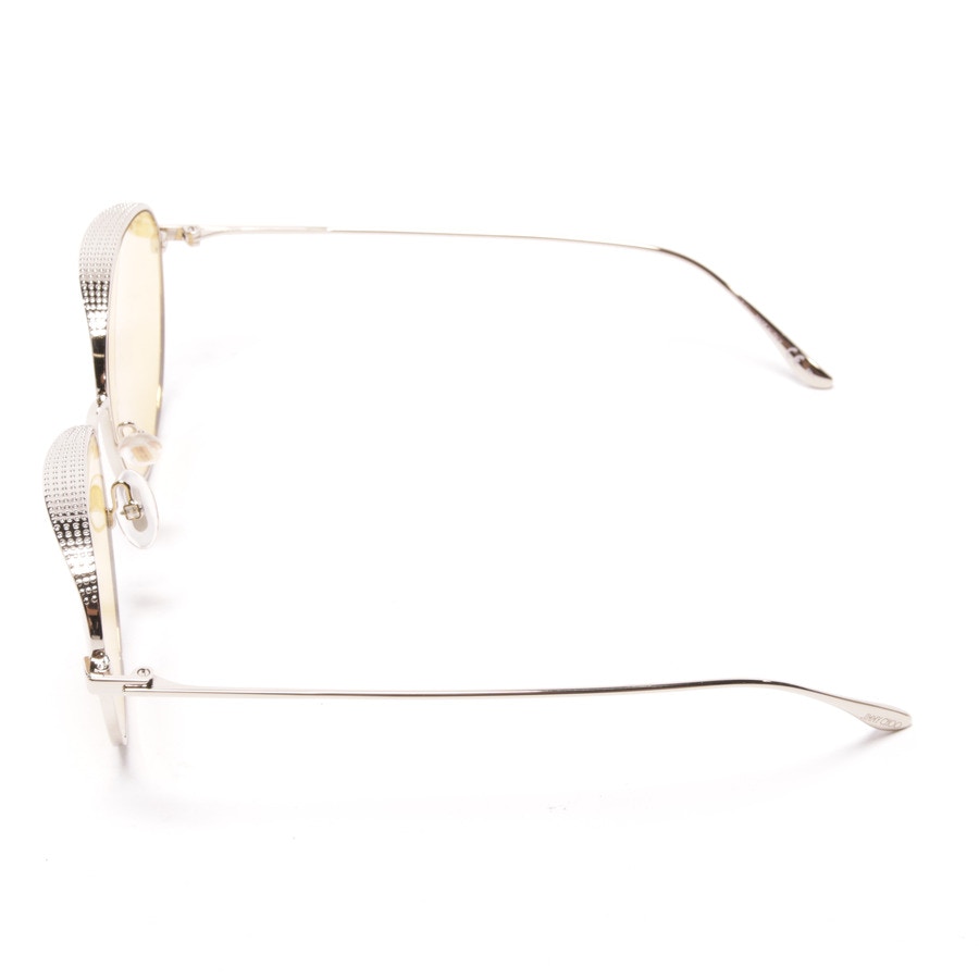 Image 3 of ELLO/S Sunglasses Silver in color Metallic | Vite EnVogue