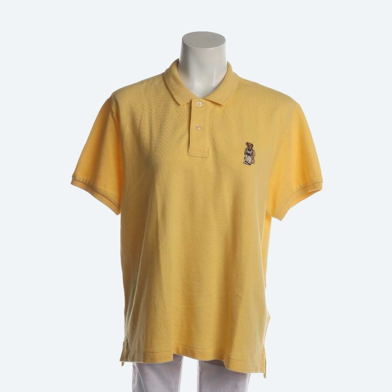 Bild 1 von Poloshirt XL Gelb in Farbe Gelb | Vite EnVogue