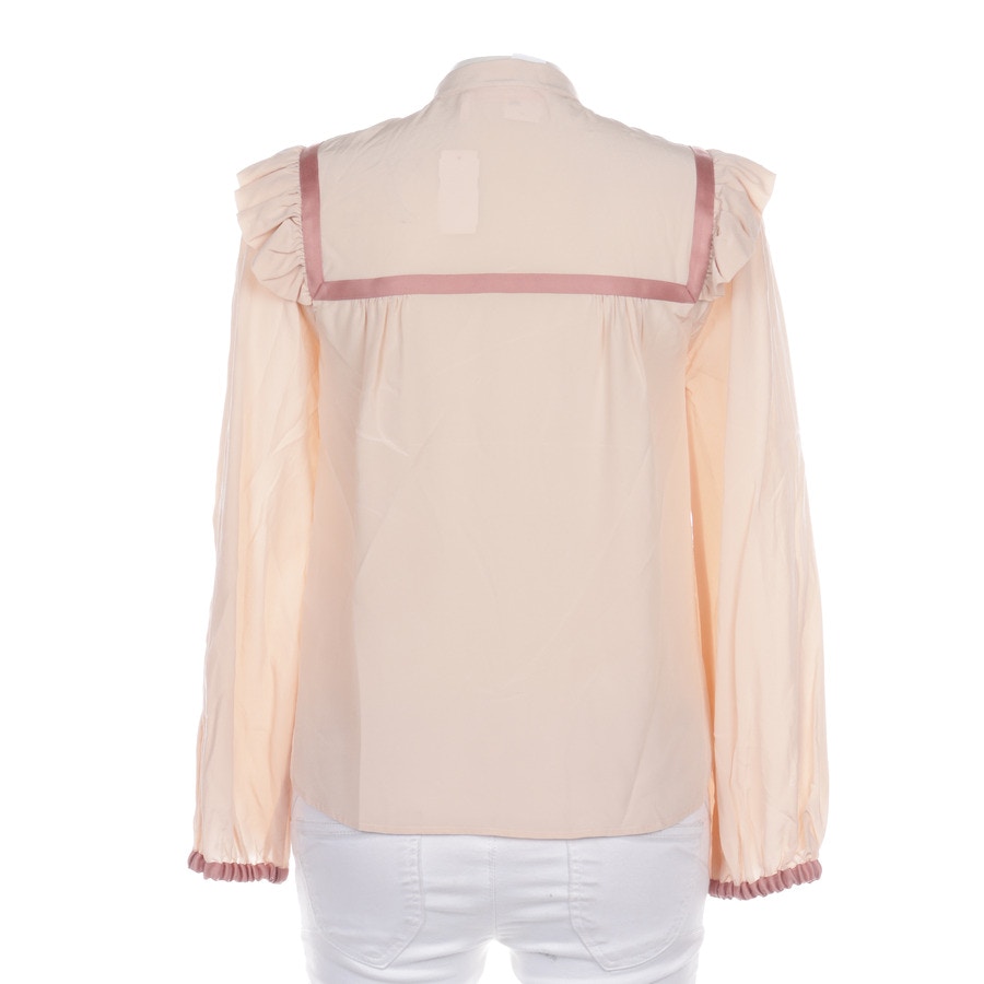 Image 2 of Silk Shirt 36 Peach in color Yellow | Vite EnVogue