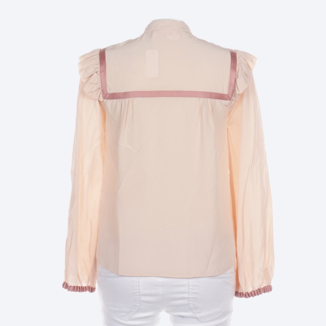 Image 2 of Silk Shirt 36 Peach in color Yellow | Vite EnVogue