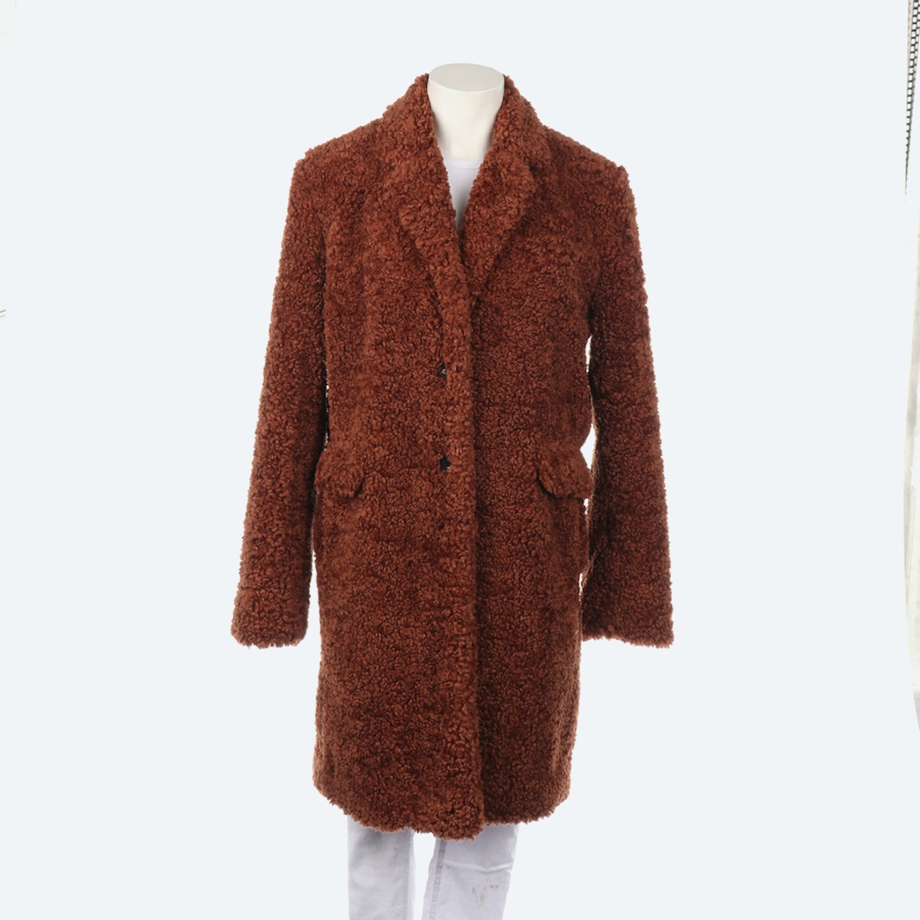 Image 1 of Winter Coat 40 Cognac in color Brown | Vite EnVogue