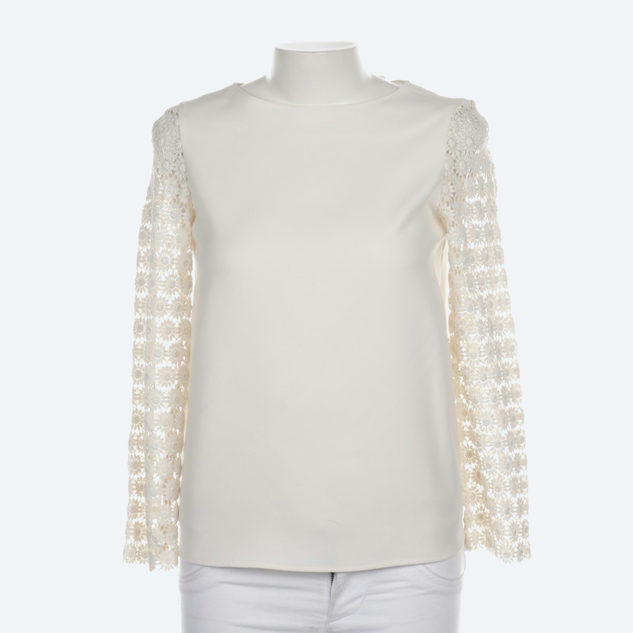 Image 1 of Longsleeve 34 Cream in color White | Vite EnVogue