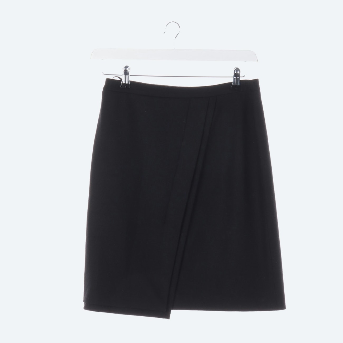 Image 1 of Wool Skirt 38 Black in color Black | Vite EnVogue