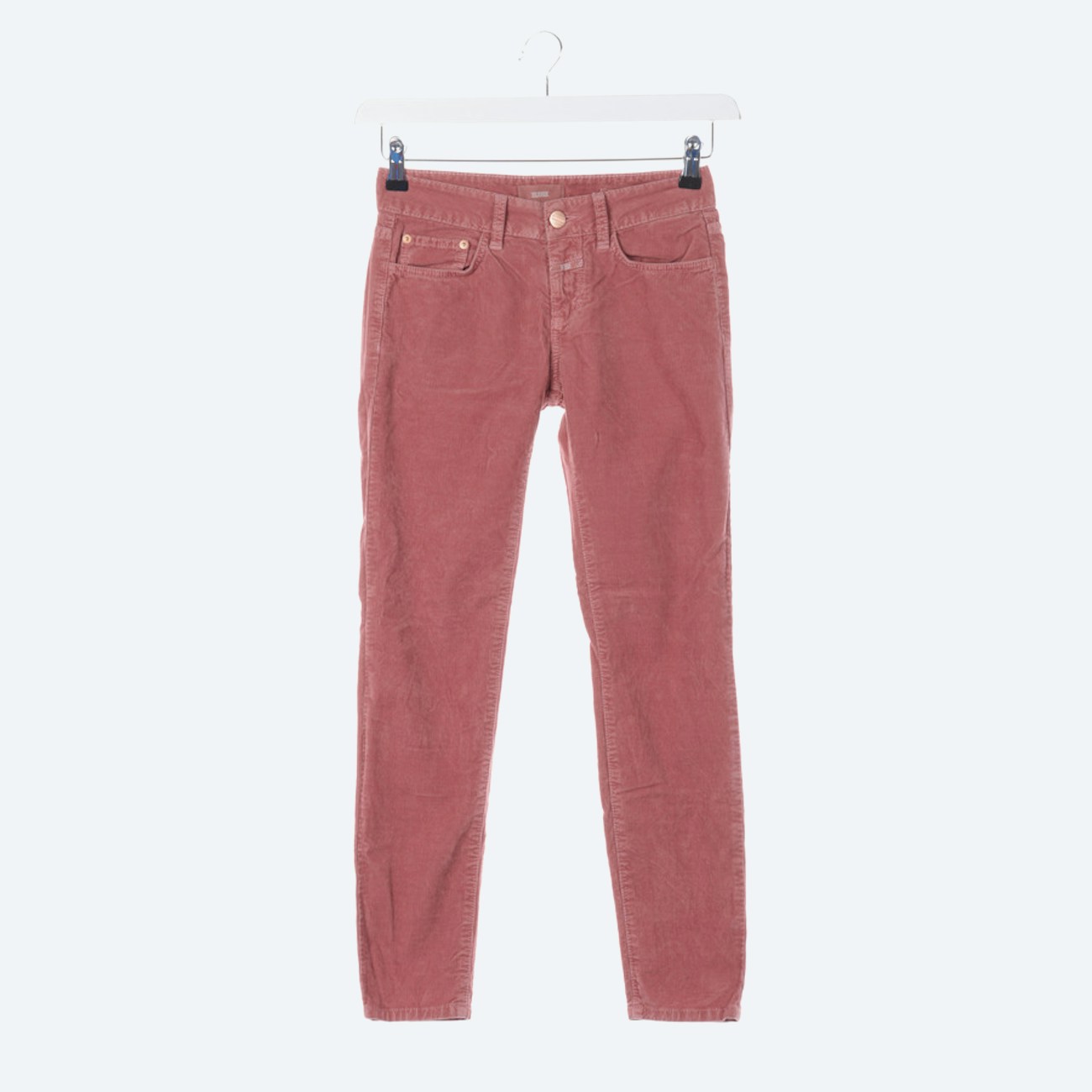 Image 1 of Corduroy Pants W24 Pink in color Pink | Vite EnVogue