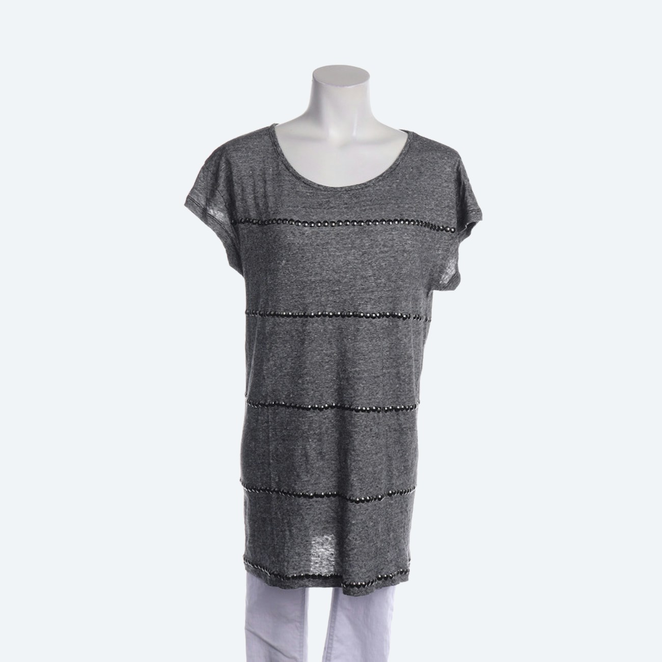 Image 1 of Shirt 38 Gray in color Gray | Vite EnVogue