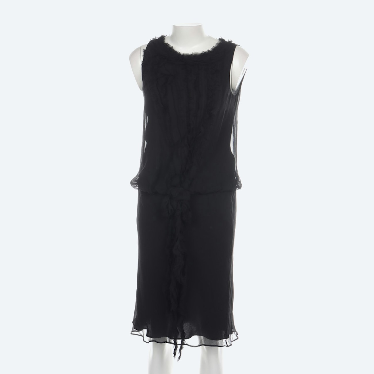 Image 1 of Silk Dress 36 Black in color Black | Vite EnVogue