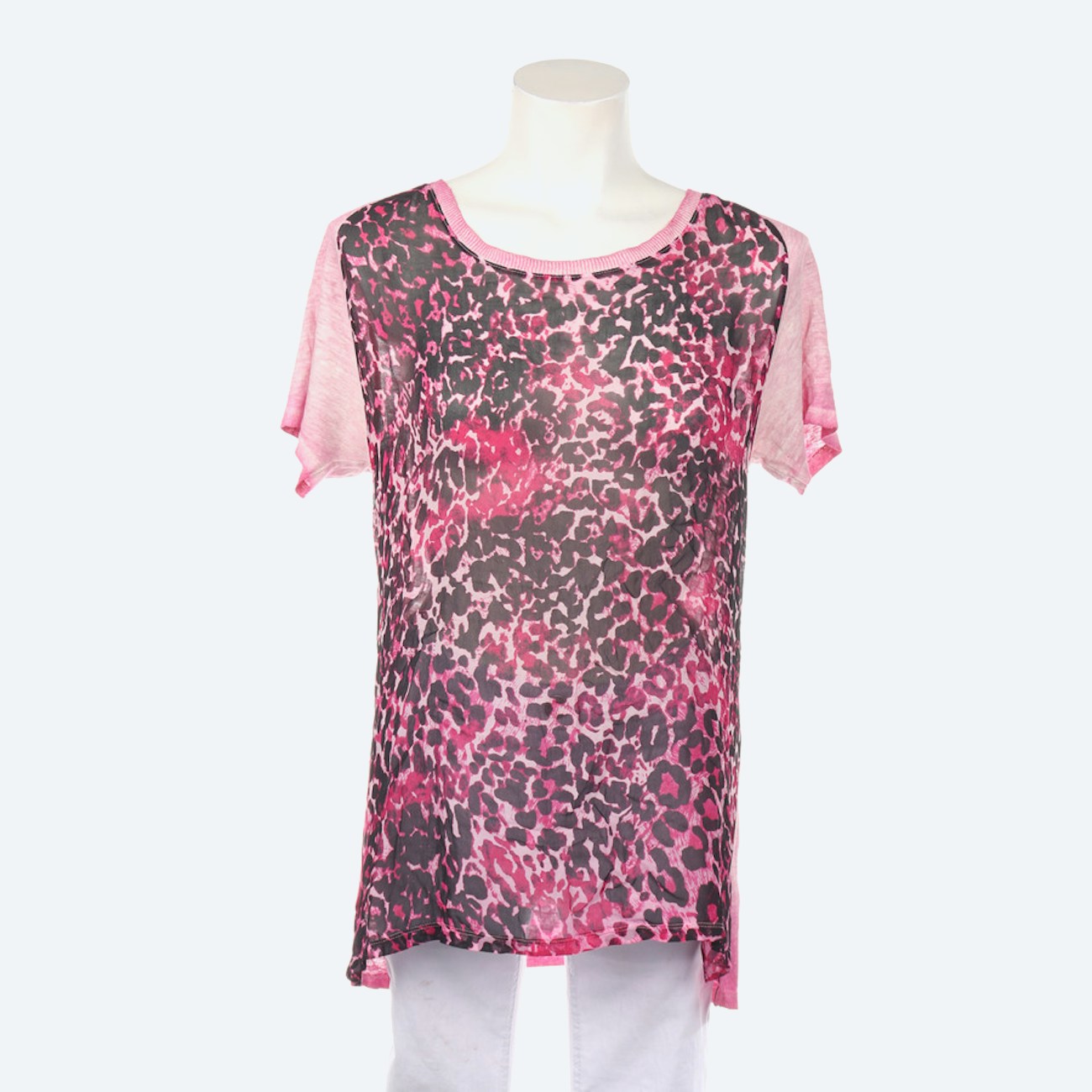 Image 1 of Shirt Blouse M Pink in color Pink | Vite EnVogue