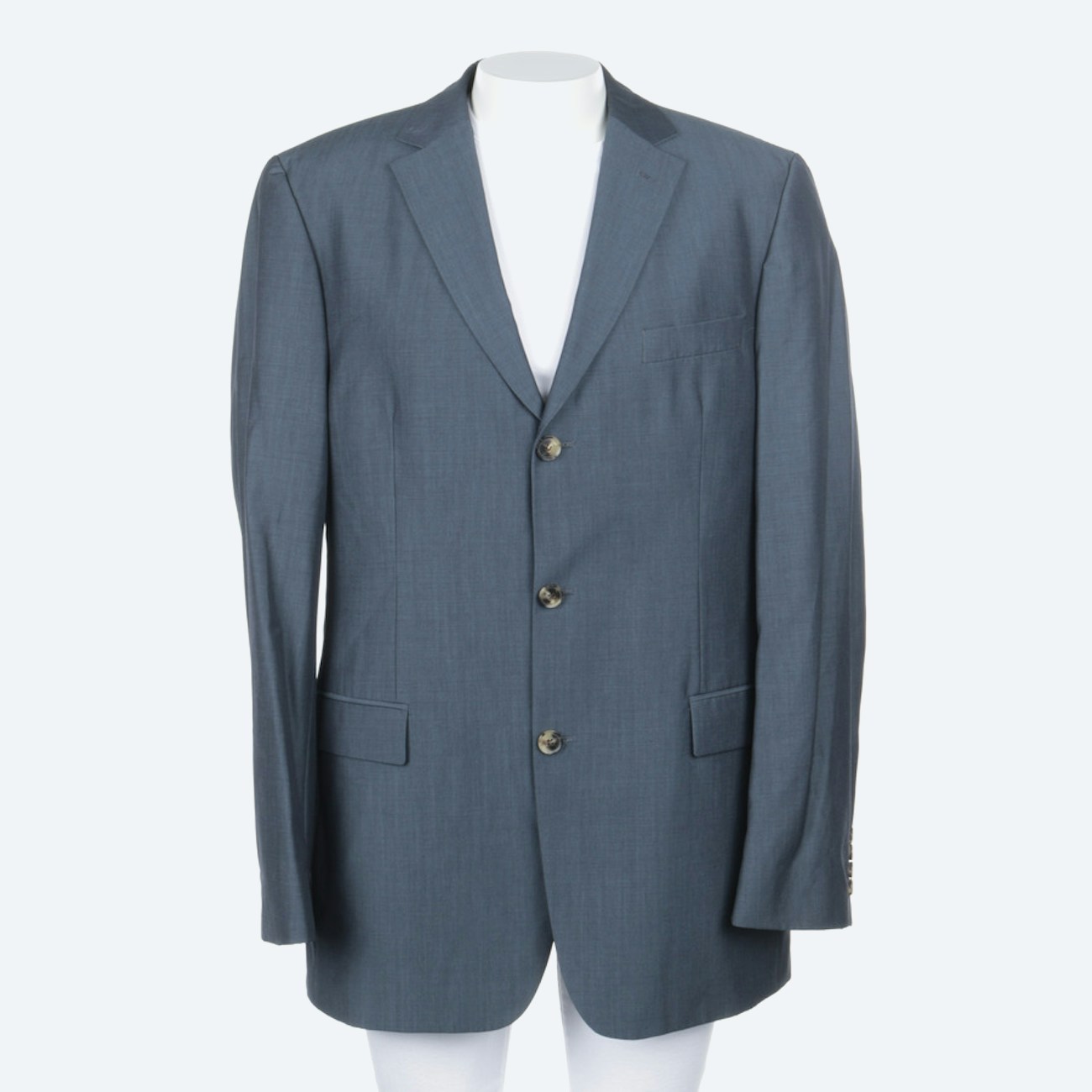 Image 1 of Wool Blazer 102 Steelblue in color Blue | Vite EnVogue